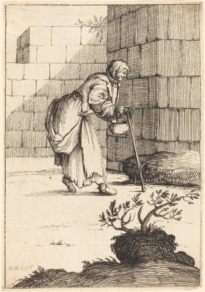 Beggar Woman by After Jacques Callot