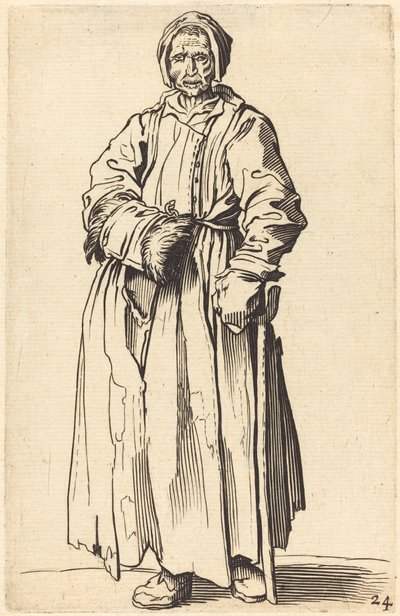 One-Eyed Woman by After Jacques Callot