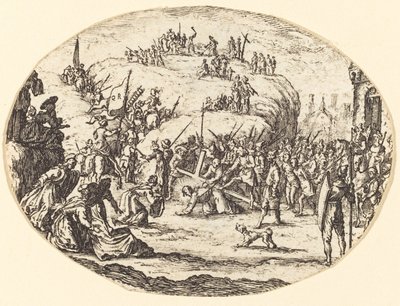 The Small Carrying of the Cross by After Jacques Callot