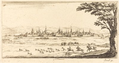 View of Nancy by After Jacques Callot