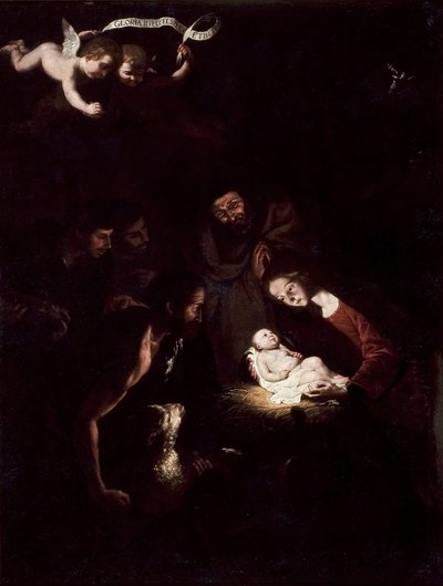 Adoration of the Shepherds by after Jusepe de Ribera