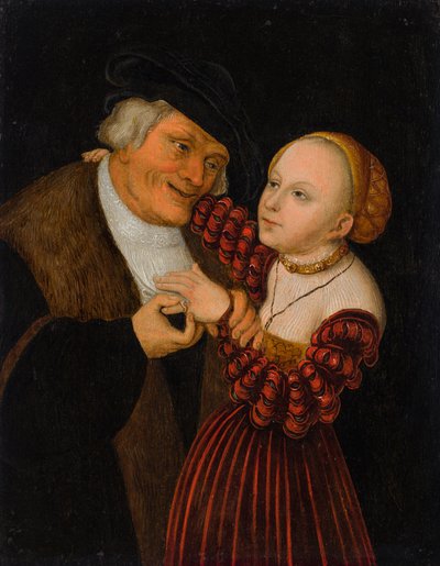 An Ill-matched Pair by after Lucas Cranach the Elder