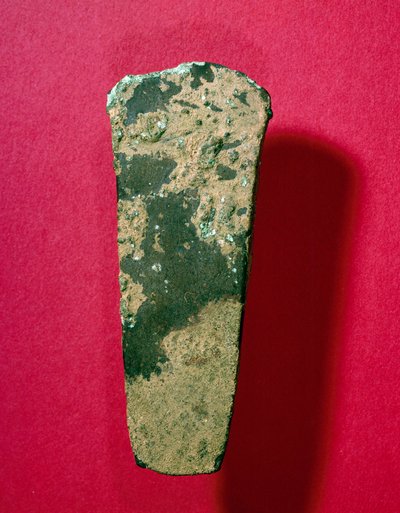 Gallic Art: Copper Axe from the Bronze Age by Age Bronze