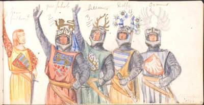 The Marshal and His Men by Agnes Slott Møller