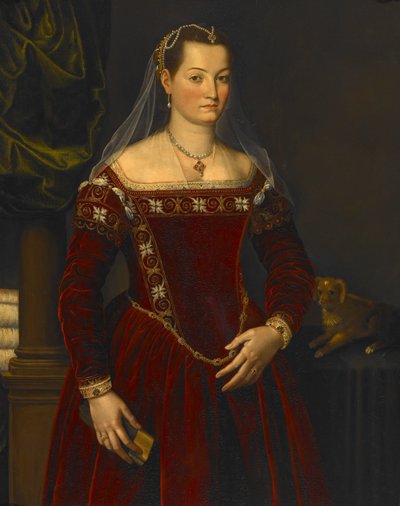 Portrait of a Lady by Agnolo Bronzino
