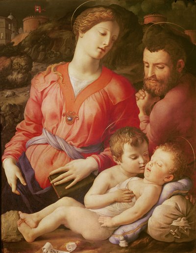 The Panciatichi Holy Family by Agnolo Bronzino