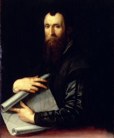 Portrait of the engineer Luca Martini by Agnolo Bronzino