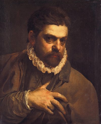 Portrait of a Man by Agostino Carracci