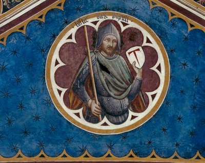 Lotharius, dux populi (detail) by Agostino di Marsiglio