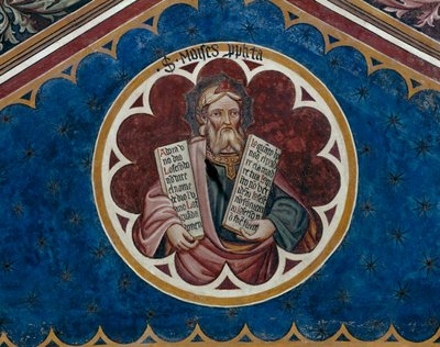Moses (detail) by Agostino di Marsiglio