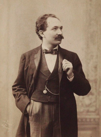 Portrait of Pianist and Composer Leopold Godowsky by Aime Dupont