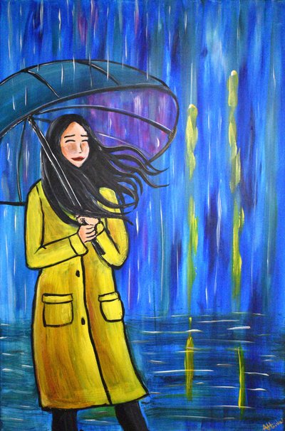 Rainy Day Woman by Aisha Haider