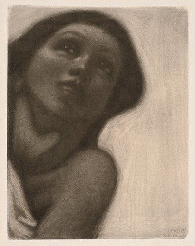 Mezzotint (Theme from the Jusélius Mausoleum fresco "The Spring") by Akseli Gallen-Kallela