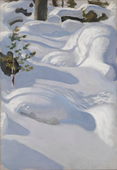Sunshine on Snow by Akseli Gallen-Kallela