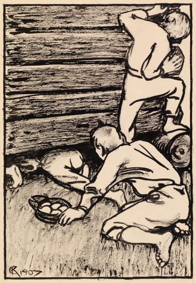 The Egg Thieves by Akseli Gallen-Kallela