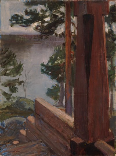 The Kalela Porch by Akseli Gallen-Kallela