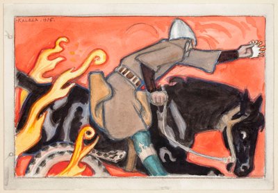 The Knight and the Snake King by Akseli Gallen-Kallela