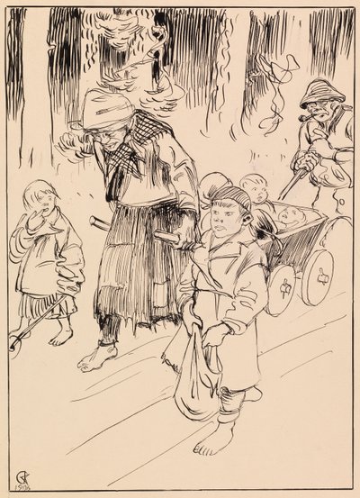 The Rajamäki Regiment by Akseli Gallen-Kallela