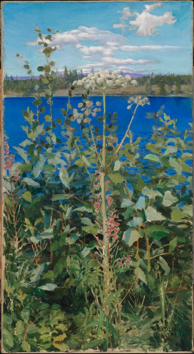 Wild Angelica by Akseli Gallen-Kallela