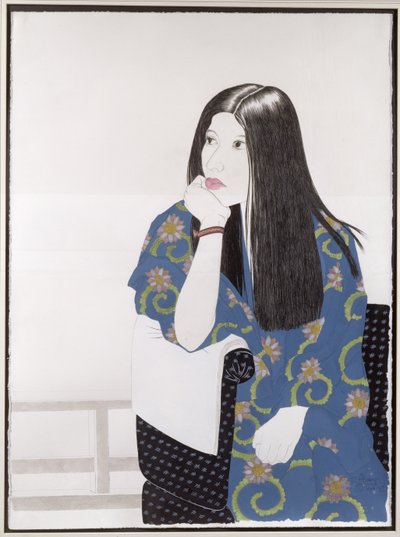Blue Kimono, 1995 by Alan Byrne