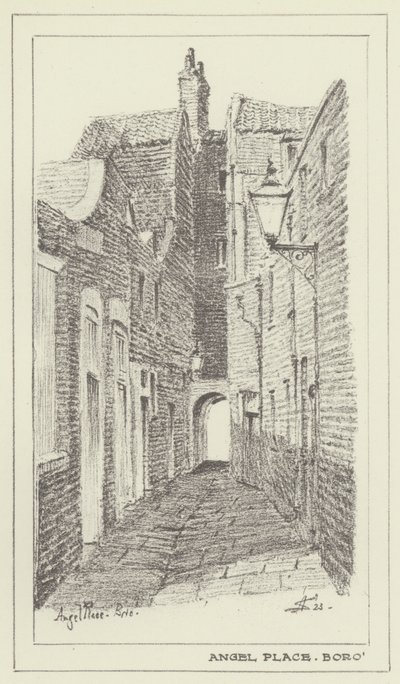 Angel Place, Borough by Alan Stapleton