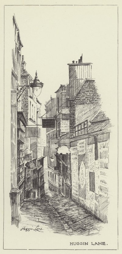 Huggin Lane by Alan Stapleton