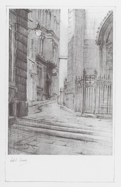 London Lanes: Idol Lane by Alan Stapleton