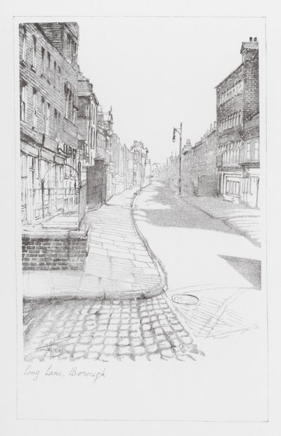 London Lanes: Long Lane, Borough by Alan Stapleton