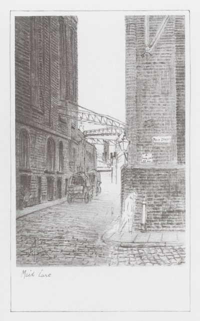 London Lanes: Maid Lane by Alan Stapleton