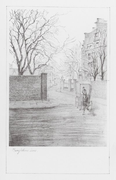 London Lanes: Marylebone Lane by Alan Stapleton