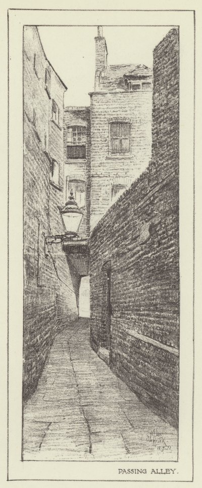 Passing Alley by Alan Stapleton