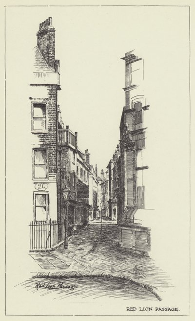 Red Lion Passage by Alan Stapleton