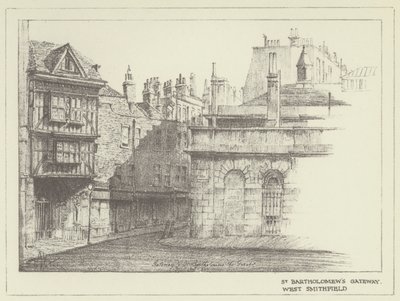 St Bartholomews Gateway, West Smithfield by Alan Stapleton
