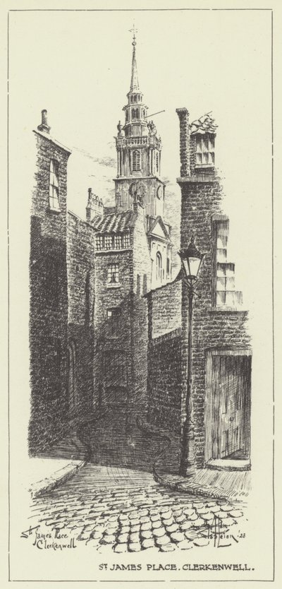 St James Place, Clerkenwell by Alan Stapleton