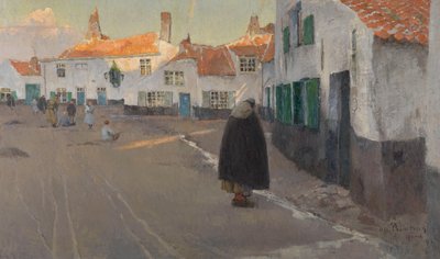 Square in Flanders by Albert Baertsoen