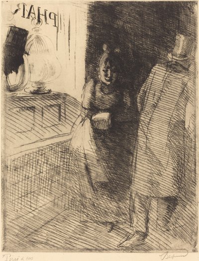 Prostitution by Albert Besnard