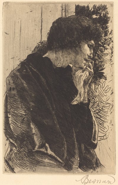 Sadness by Albert Besnard