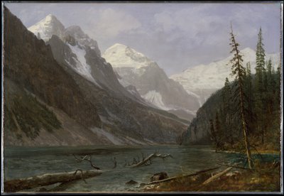 Canadian Rockies (Lake Louise) by Albert Bierstadt