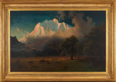 Mount Adams, Washington by Albert Bierstadt