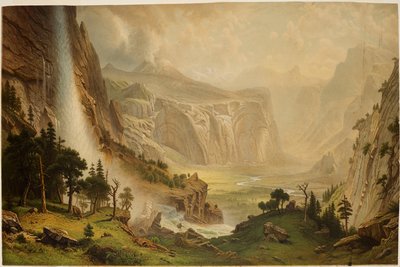 The Domes of the Yosemite by Albert Bierstadt