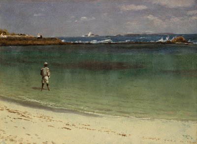 West Indies Coast Scene by Albert Bierstadt