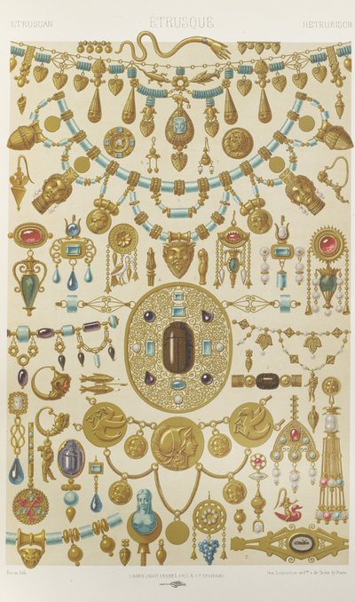 Etruscan, plate 7 from 