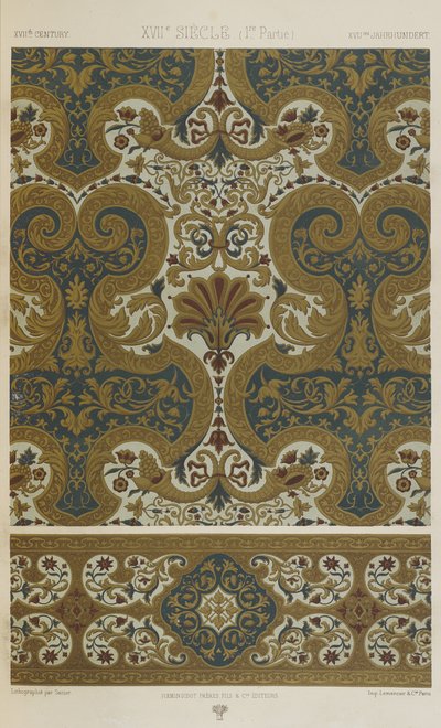 XVII Century, plate 75 from 