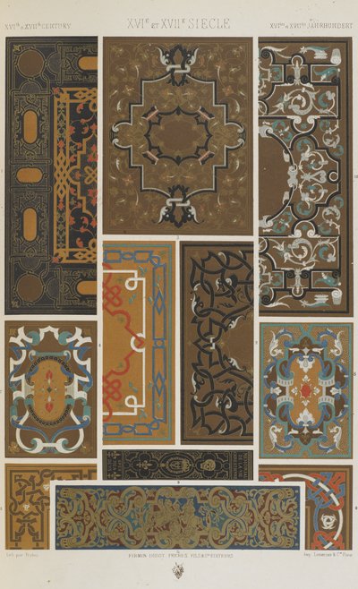 XVI and XVII Centuries, plate 69 from 