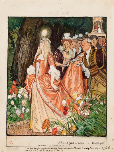 Illustration of Adalmina’s Pearl by Albert Edelfelt