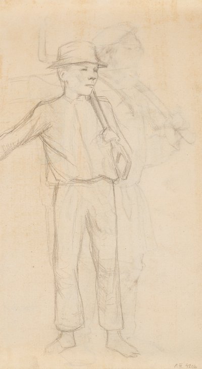 Boy, Possibly a Sketch for the Painting 