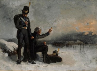 Scene from the Finnish War by Albert Edelfelt