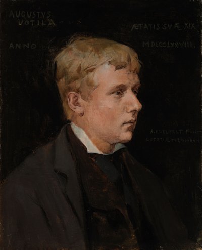 The Artist Aukusti Uotila, Study for Duke Karl Insulting the Corpse of Klaus Fleming by Albert Edelfelt