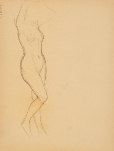 Nude by Albert Edelfelt