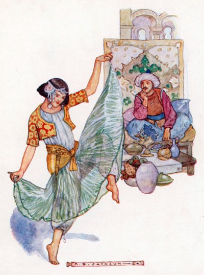 Morgiana Performs Several Dances with Great France by Albert Edward Jackson